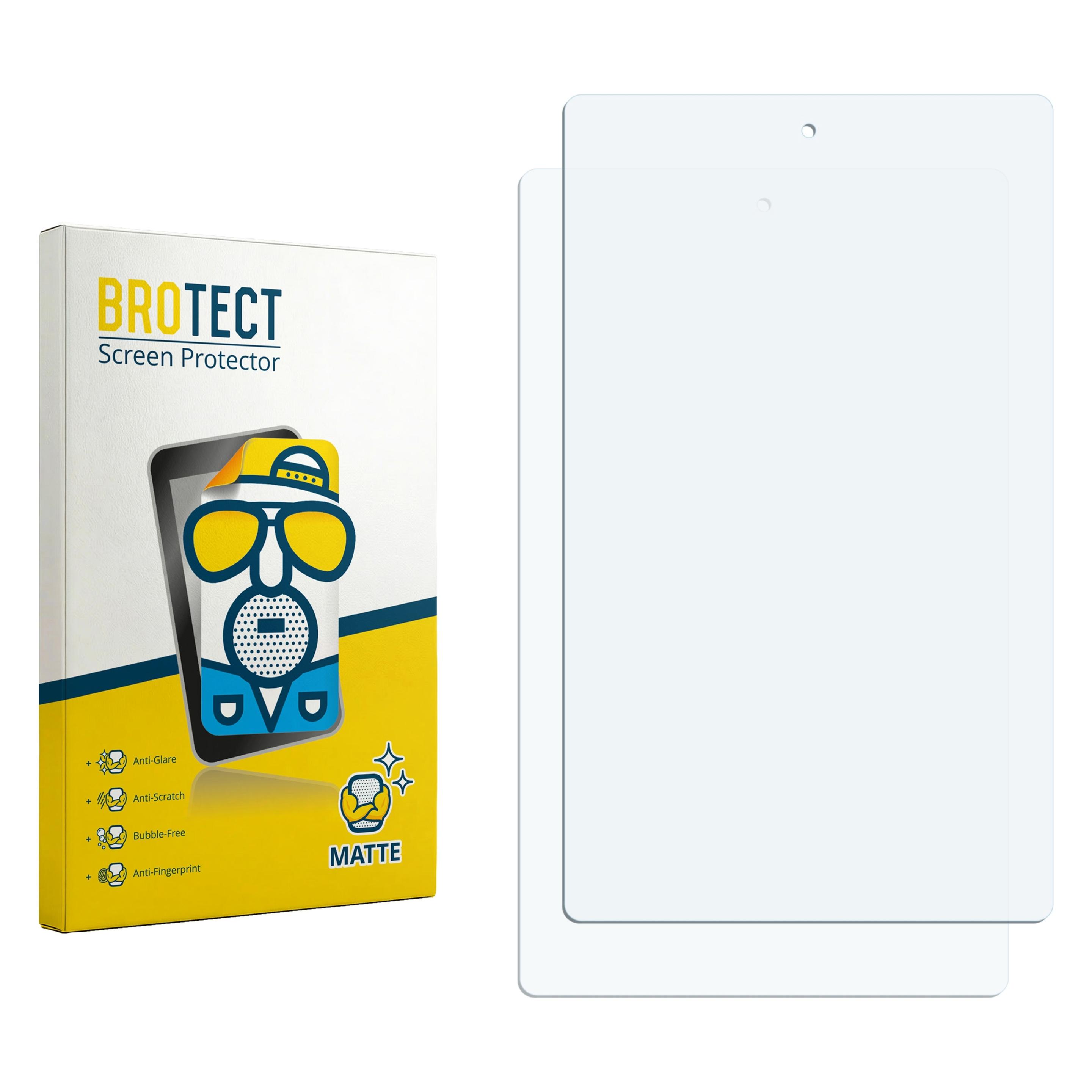 Brotect Entspiegelungs-Schutzfolie Displayschutz Matt (2 Stk., Amazon Fire 7) (1932317)