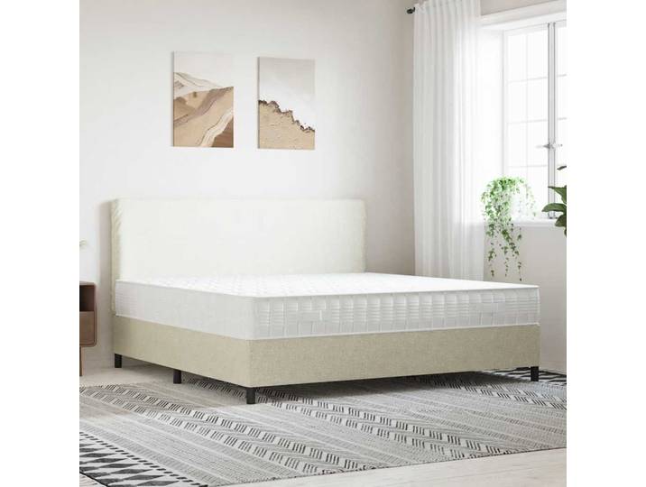 vidaXL Matratze Taschenfederkern Mittelfest 200x200 cm