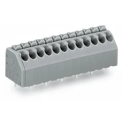 Wago 250-202 Leiterplattenklemme,Drücker,1,5 mm2,grau 250202  - 140 Stück