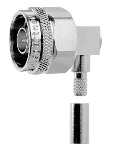 Telegärtner 100023954 100023954 N-Steckverbinder Stecker, gewinkelt 50Ω 1St.