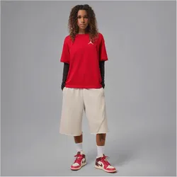 NIKE Jordan Jumpman Girlfriend LBR T-Shirt Damen 687 - gym red/white M