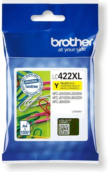 Brother LC-422XLY - Gelb - Druckerpatrone - Hohe Kapazität