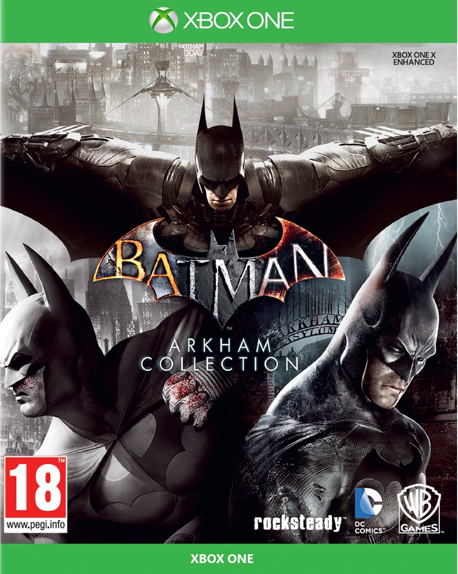WARNER BROS.ENTERTAINMENT UK L Batman Arkham Collection Standard Xbox One (Disc) Action Game