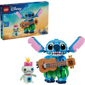 LEGO Disney 43296 Stitch und Scrump, ab 9 Jahre, 713 Teile