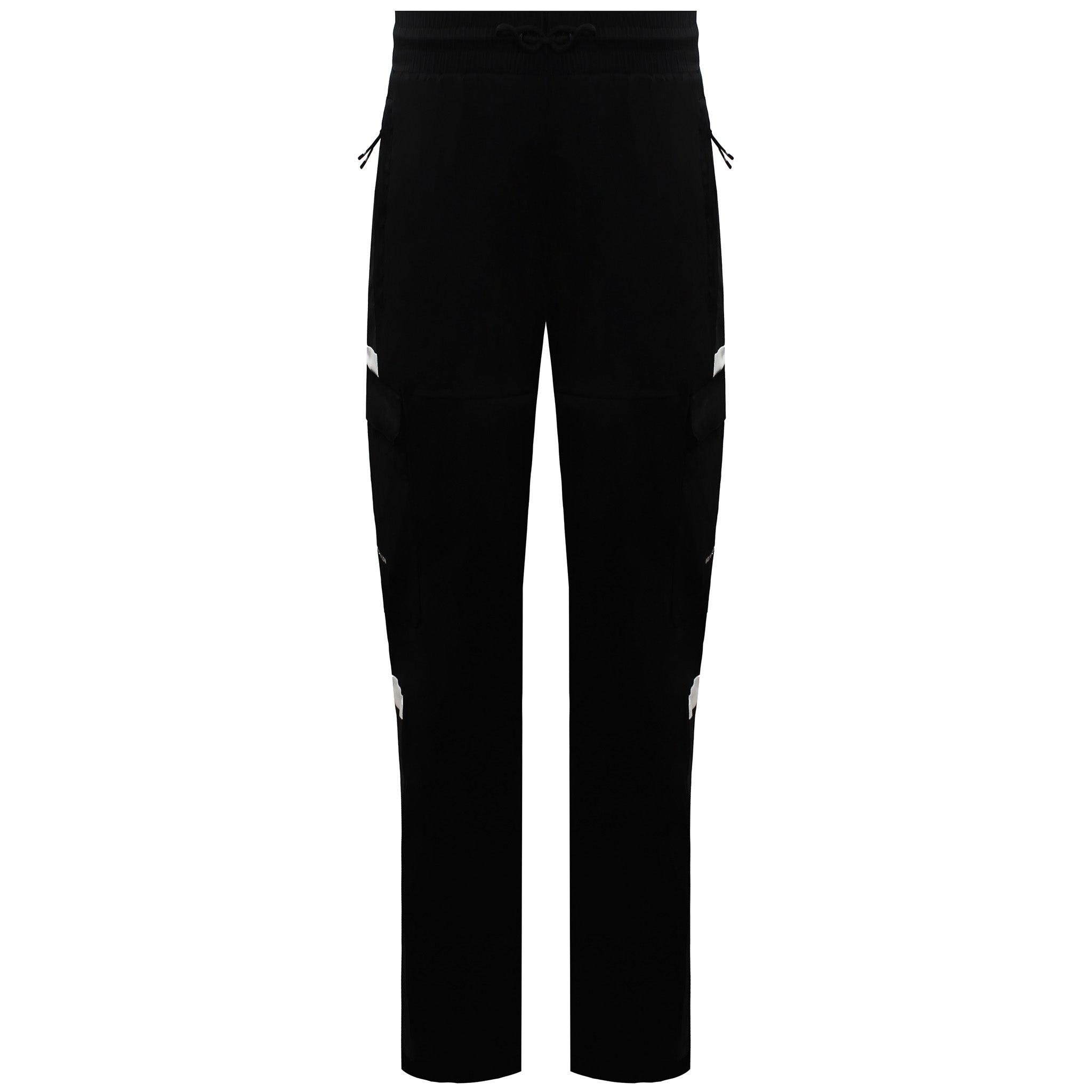 Nicce District Herren Cargohose, Schwarz