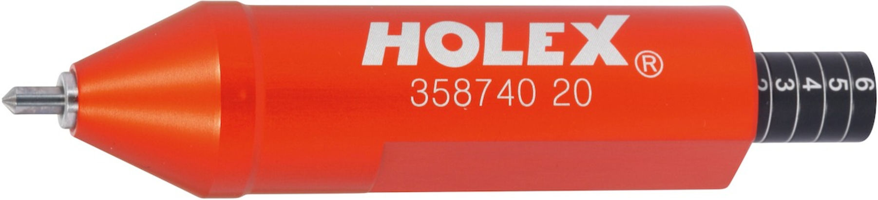 Holex Markierer 20 mm   mit Metallspitze und Pumpsystem, 358740 20)