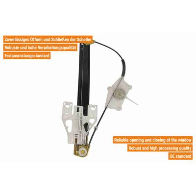 VAICO Fensterheber Original Qualität hinten rechts V10-2236 für VAG