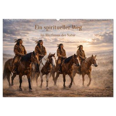 Ein spiritueller Weg. Im Rhythmus der Natur (Wandkalender 2027 DIN A2 quer), CALVENDO Monatskalender