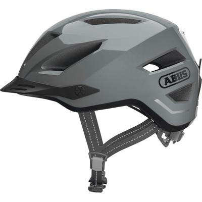 Fahrradhelm ABUS "PEDELEC 2.0" Gr. S, grau, Helme, S Kopfumfang: 51cm - 55cm, glänzend, unifarben