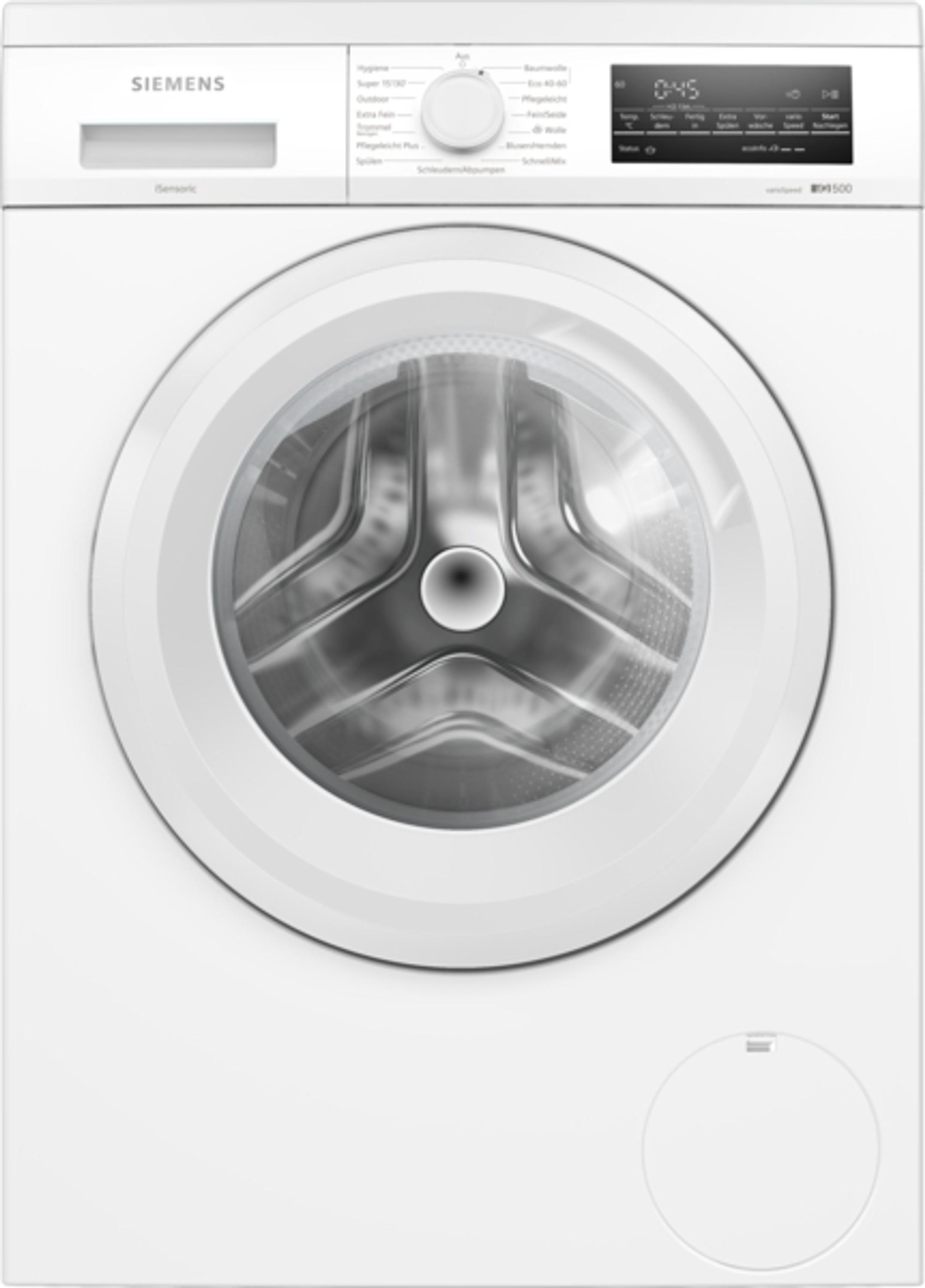 Siemens iQ500 WU14UT22, Frontlader, 9 kg, B, 72 dB, 1400 RPM, A