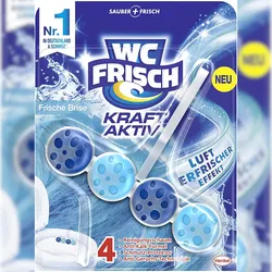 WC-Frisch Kraft Aktiv Duftspüler Frische Brise 50g WC-Reiniger Reinigung