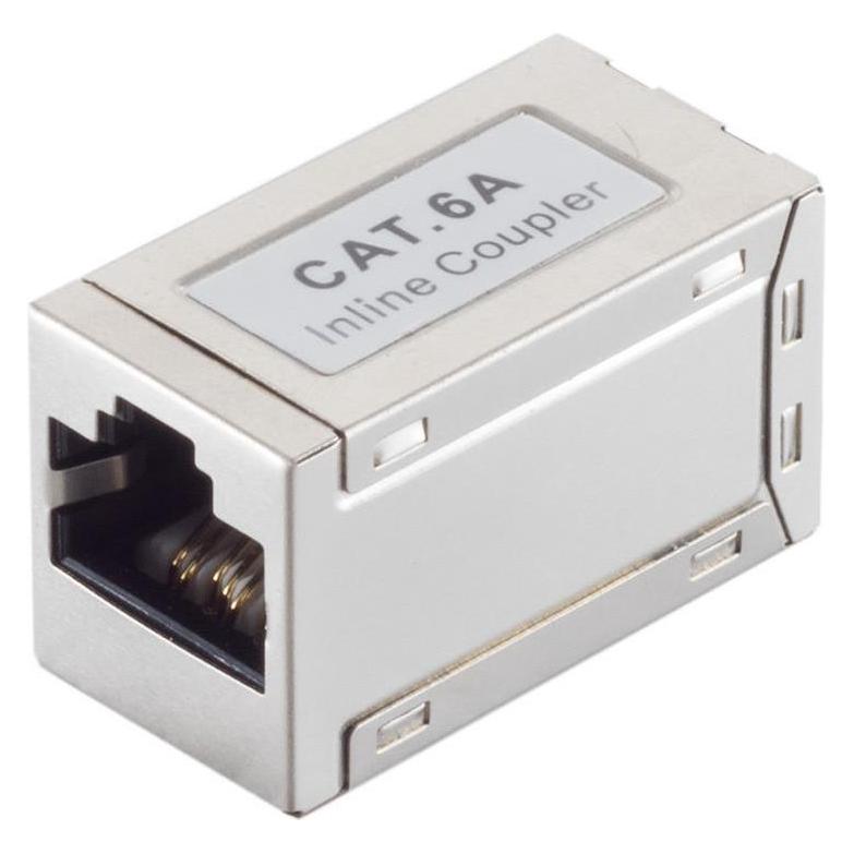 Shiverpeaks -BASIC-S--Adapter Modular Patch Verbinder-cat. 6A Kabelverbinder Doppelbuchse RJ45 STP, kleine Bauf (Netzwerk Kupplung) (BS08-01045)