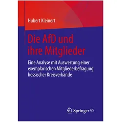 Die AfD und ihre Mitglieder, Fachbücher von Hubert Kleinert
