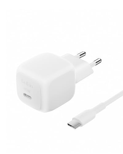 Belkin BoostCharge Compacte USB-C Wandlader 45W met USB-C naar USB-C Kabel - Wit
