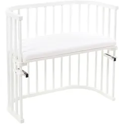 babybay® Beistellbett Maxi inkl. Matratze Classic Fresh, weiss