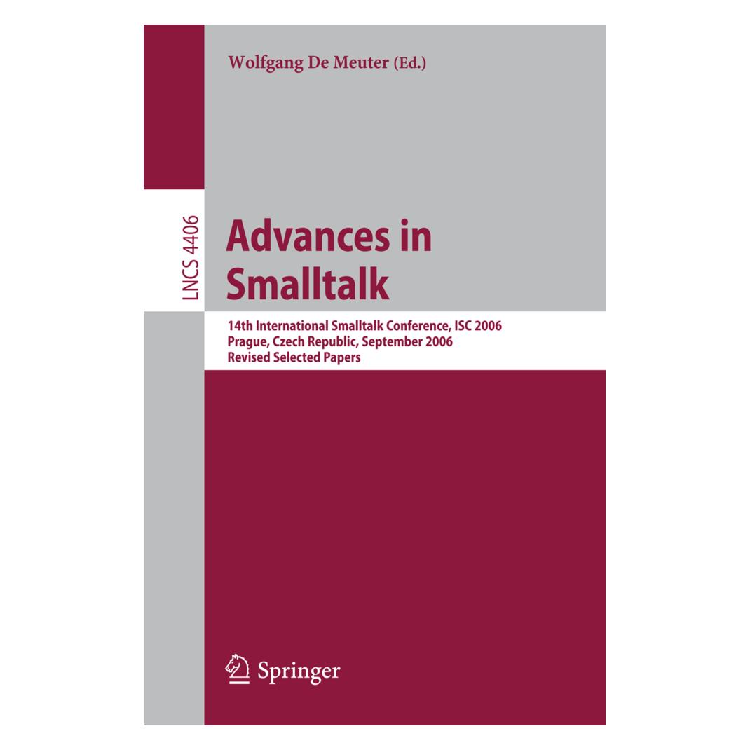 Springer Advances in Smalltalk (Englisch, Softcover, Wolfgang de Meuter) (15908566)