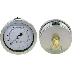 Glyz.Manometer 0-10bar 63mm G1/4