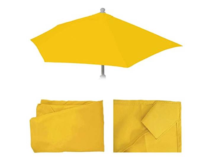 Toile de rechange pour parasol semi-circulaire Parla 270cm UV 50+ 3kg jaune