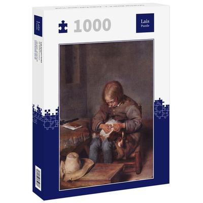 Lais Puzzle Gerard ter Borch d. J. - Knabe floht seinen Hund 1000 Teile