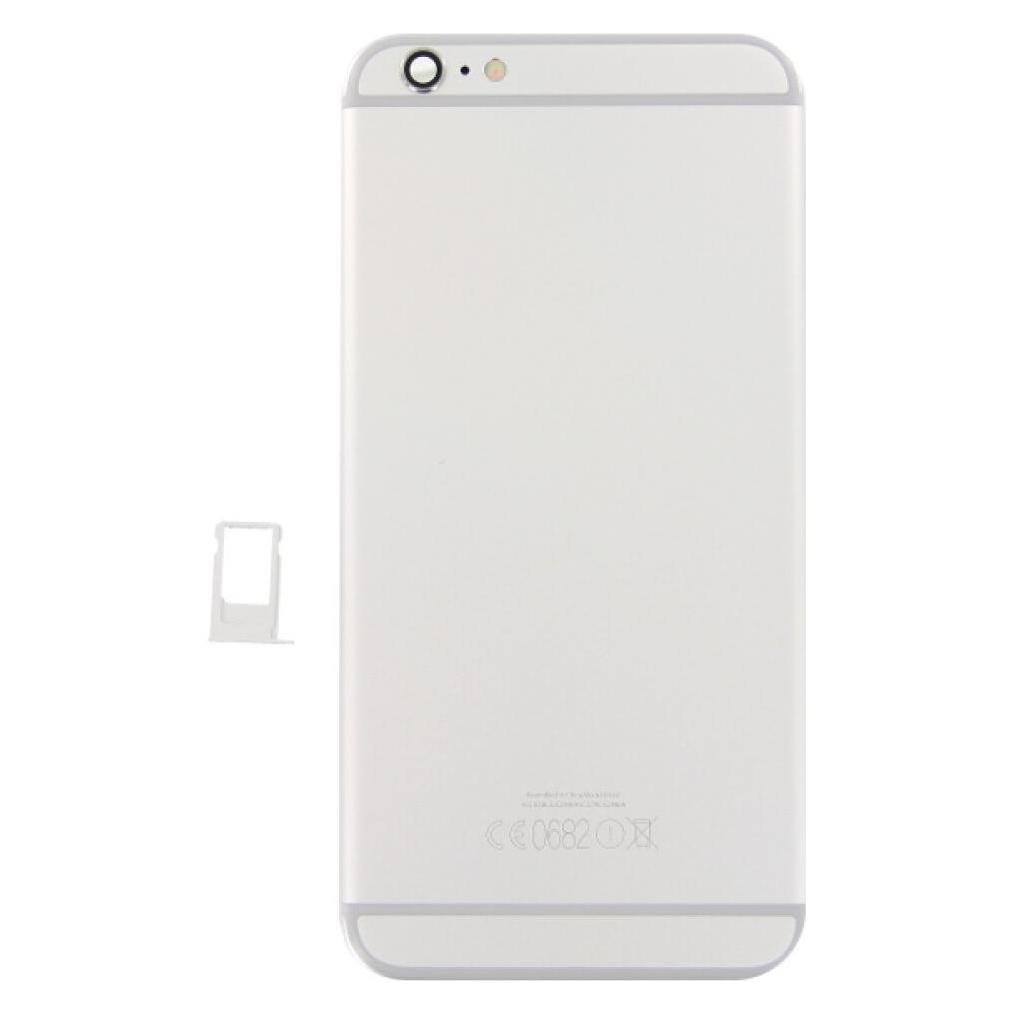 OEM Ersatz iPhone 6s Plus rückseitige Abdeckung komplettes Set Silber (Apple iPhone 6s Plus) (25445478)