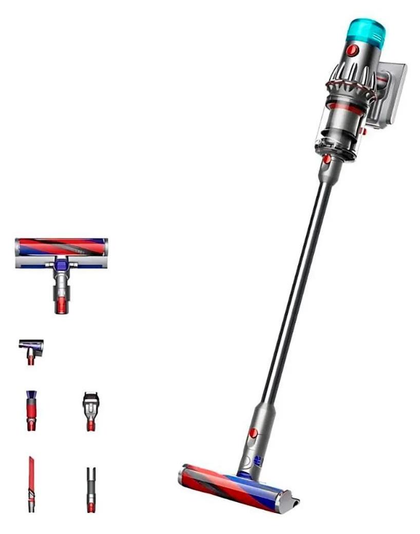 Dyson V12 Origin, 2-in-1-Stabstaubsauger, Beutellos, Nickel, Trocken, HEPA, Zyklonal