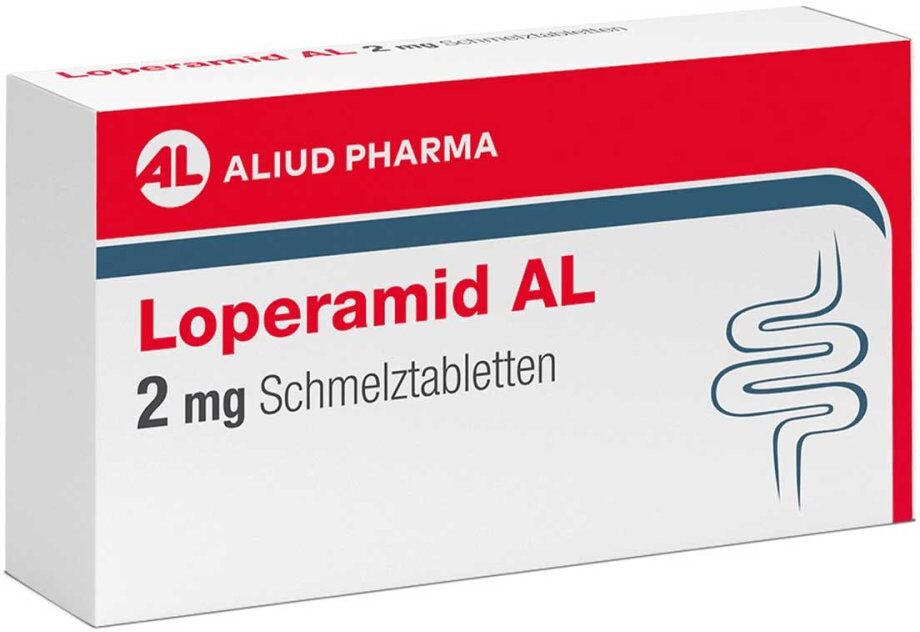 AL Aliud Pharma Loperamid AL 2 Mg Schmelztabletten