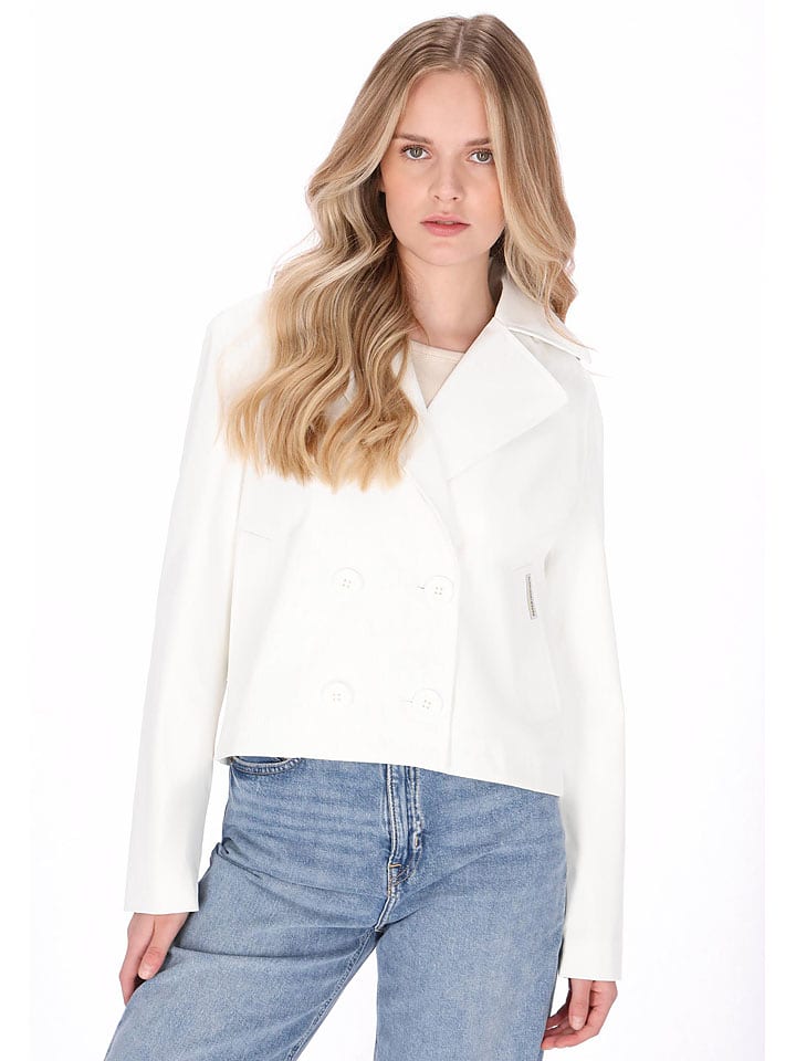 Schmuddelwedda Trenchcoat in Creme - XS