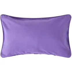 KISSENHÜLLE lila 30/50 cm, 100% Baumwolle