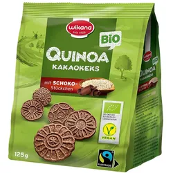 Quinoa Kakaokeks mit Schokostückchen 125g