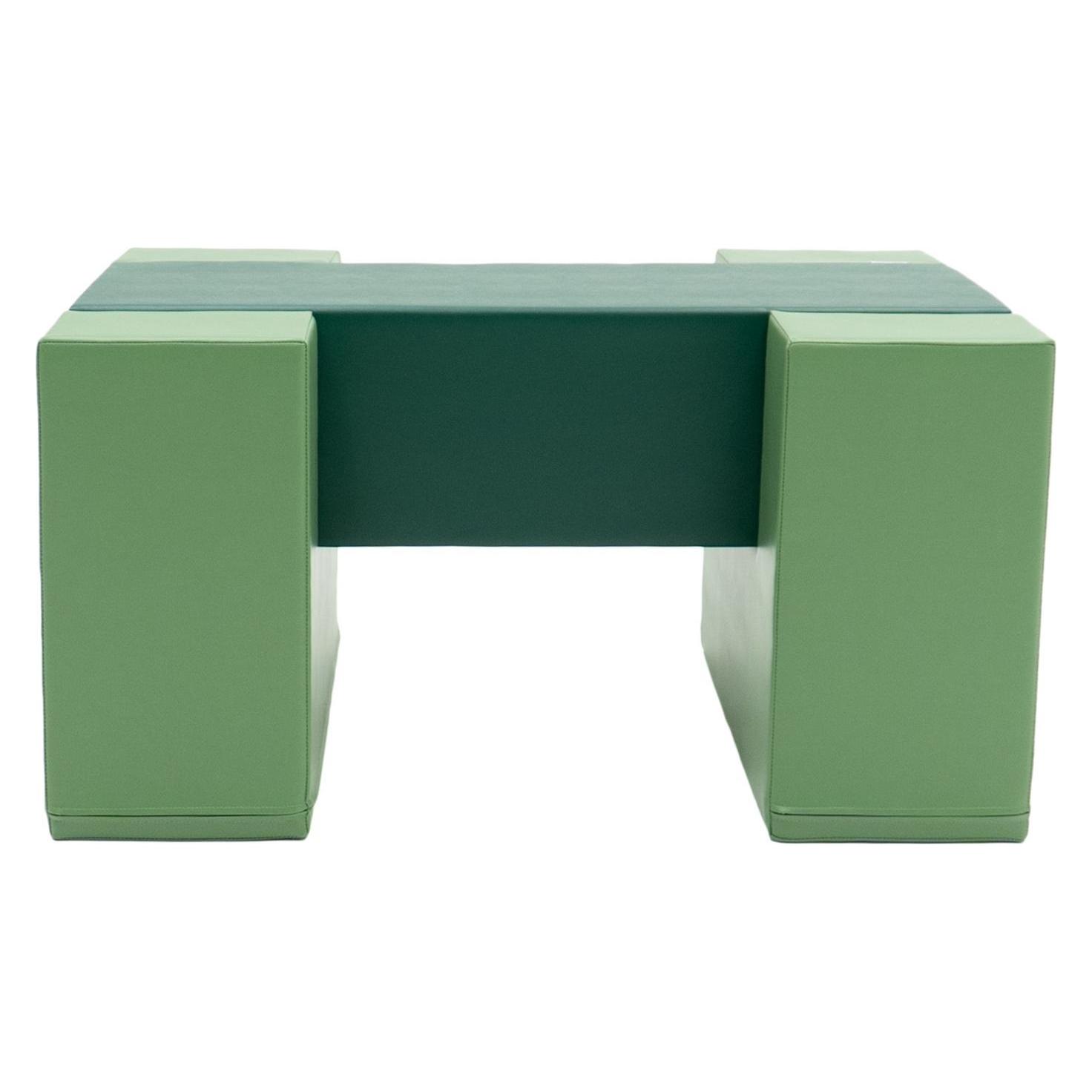 Iglu SET Balance Bridge 3 - Grün - Bunte Balance-Brücke aus Schaumstoffbausteinen für Kinder (64686834)