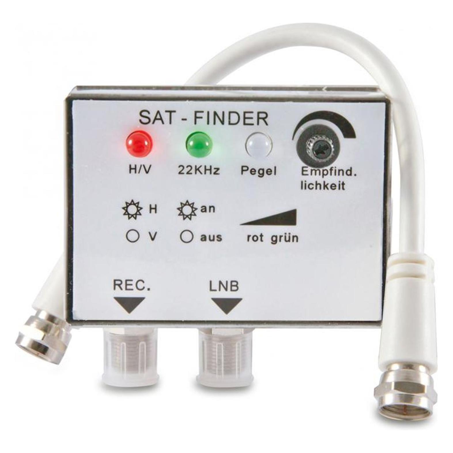 Telestar Satfinder mit LED und Kabel (Messtechnik) (5401200)
