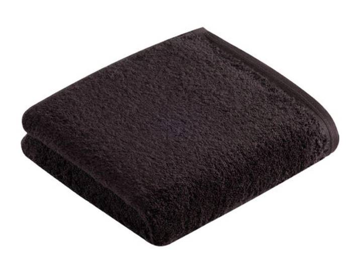 Handtuch Set VOSSEN Frottierset Vegan Life 4er Set , schwarz (anthrazit), 4, Frottee, Frottee, Obermaterial: 100% Baumwolle, Handtuch-Sets, Handtuch Set