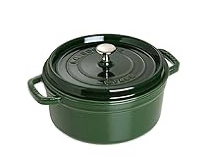 Cocotte Fonte Emaillée Ronde Basilic - 22cm - 2,60L