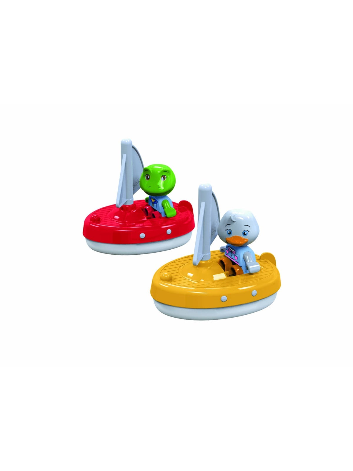 Aquaplay 2 Segelboote + 2 Figuren