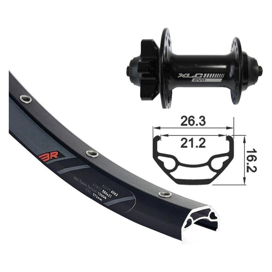 XLC SSP 32L (Vorderrad, 26") (2146810000)