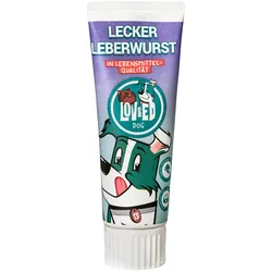 Lov&Ed Lecker Leberwurst für Hunde, 75g - Lebensmittelqualität