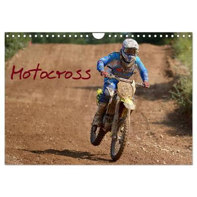 Motocross - Terminplaner (Wandkalender 2026 DIN A4 quer), CALVENDO Monatskalender