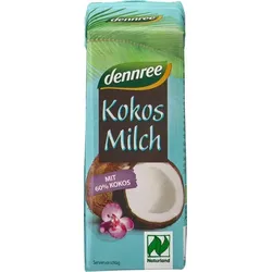 dennree Kokosmilch bio 250ml