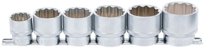 BGS technic Jeu de Douilles, douze pans 12,5 mm (1/2