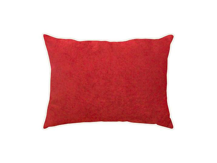 Kissen Tahiti Rot/Rot 30 x 40cm Samt