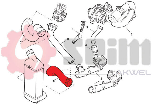 Seim Ladeluftschlauch 981898 Für Peugeot