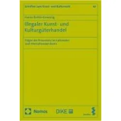Illegaler Kunst- und Kulturgterhandel, Fachbücher von Hanna Richter-Kiewning