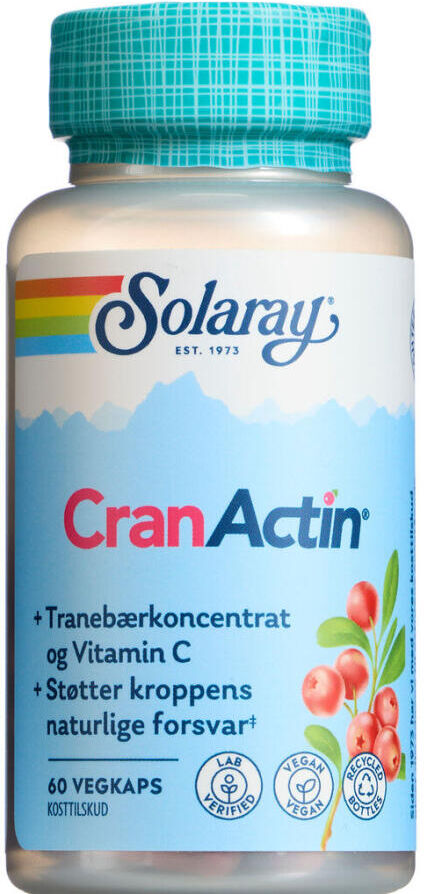 Solaray CranActin Kosttilskud 60 stk
