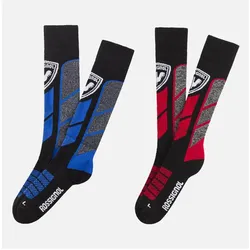 Rossignol, Herren, Sportsocken, Thermotech 2P Socken (S), Schwarz