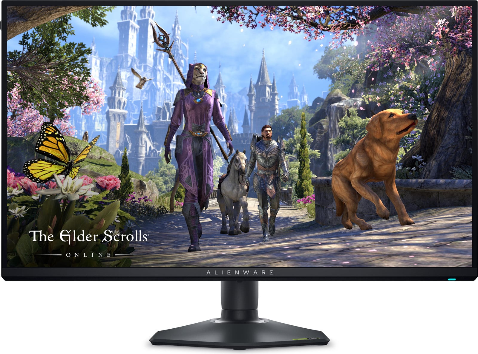Alienware AW2725QF 27 inch 4K Ultra HD LCD Monitor, 3840 x 2160 pixels, 0,5 ms, zwart