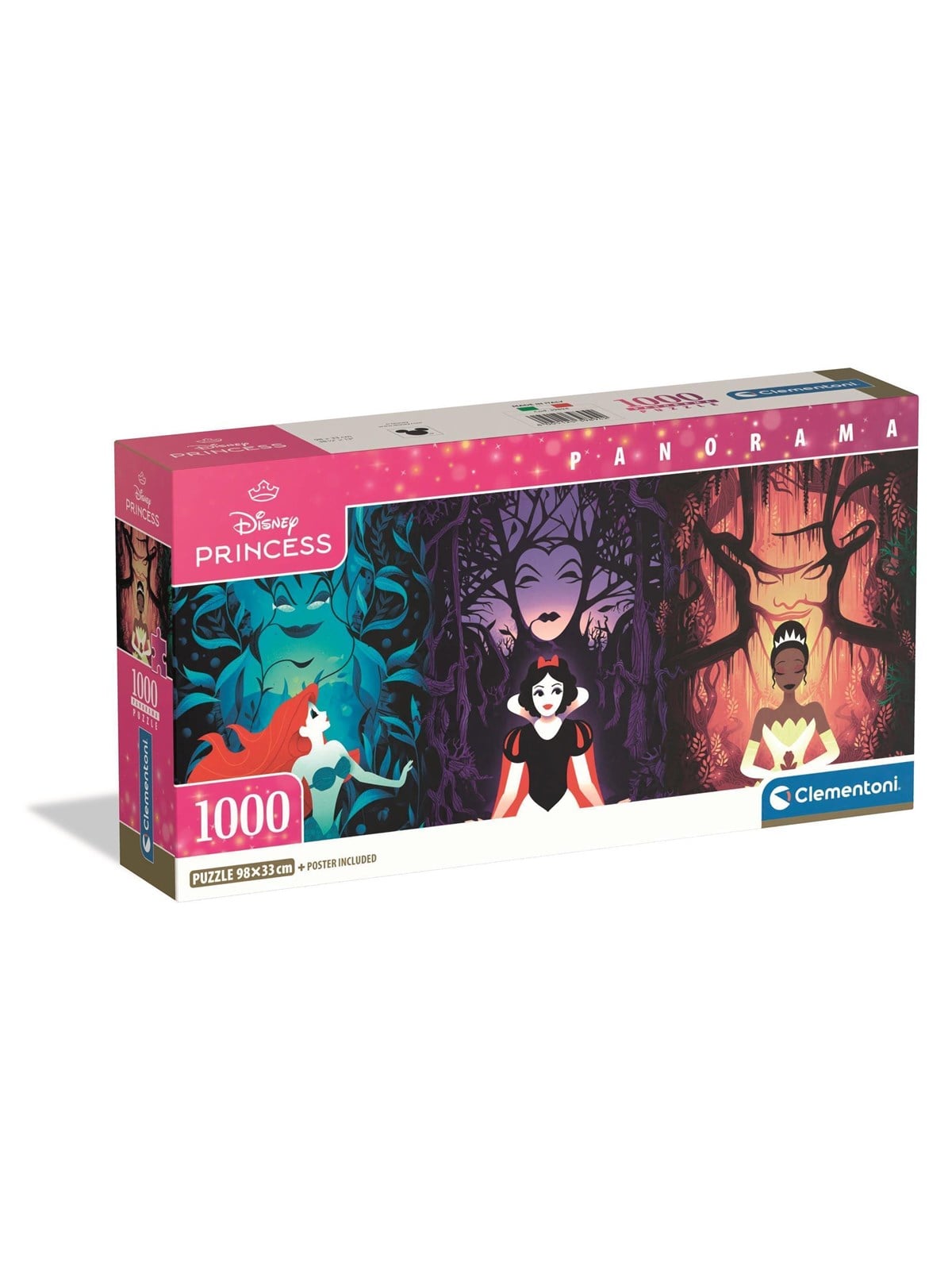 Clementoni HQC Panorama Princess Jigsaw Puzzle 1000 pieces 2D Puzzles