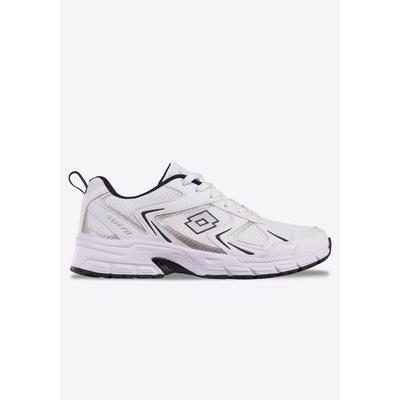 Sneaker LOTTO, Damen, Gr. 37, Textil, blau (weiß, navy), Synthetik, Textil, Schuhe Sneaker, besonders leicht & bequem