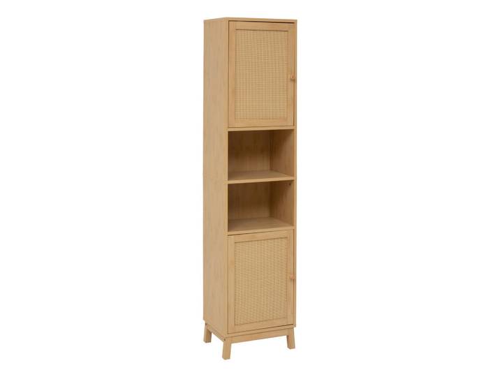 5five Simply Smart Badezimmer-Regal Cane 40/30/168 cm, Beige, 30x168x40 cm, Badezimmer, Badezimmerregale, Badregale