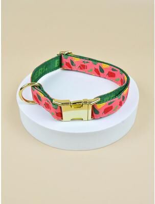 Inspired Finds LovePaws Double Sided Valentine Pet Collar For Dogs & Cats red l