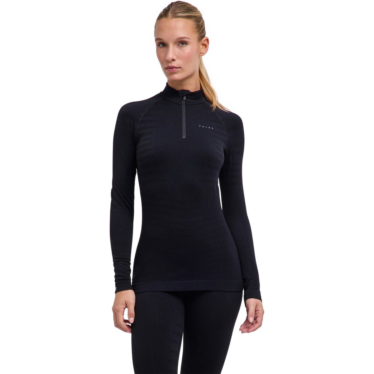 Falke Damen Langarmshirt Maximum Warm black (3000) XS 33135-3000-XS